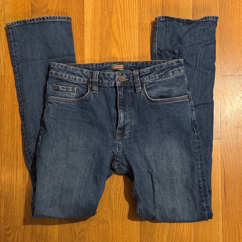 Tecovas Deep Blue Straight Jeans